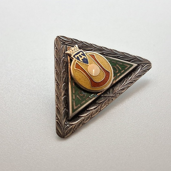 Rintamerkki, Turun Urheiluliiton ansiomerkki, hopeaa v. 1960