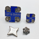 Merkkisetti, Lotta-Svärd, hopeaa