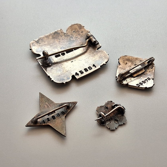 Merkkisetti, Lotta-Svärd, hopeaa