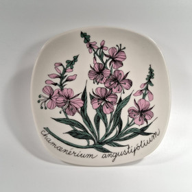 Seinälautanen, Maitohorsma, Arabia, design Esteri Tomula