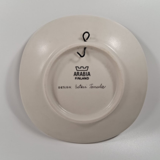 Seinälautanen, Kannusruoho, Arabia, design Esteri Tomula