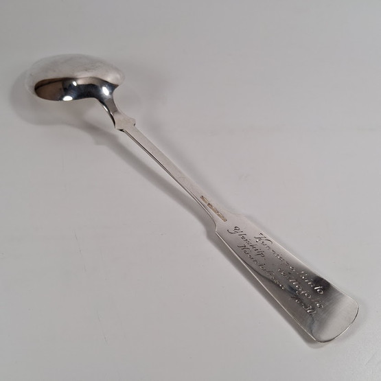 Suojeluskuntalusikka, hopeaa v. 1929