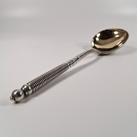 Vanha lusikka, venäläistä hopeaa v. 1863