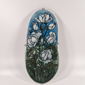 Koristelaatta, Ruusupuu, Arabia, Heljä Liukko-Sundström