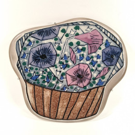 Koristelaatta, Päivänsini, Arabia, Heljä Liukko-Sundström