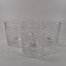 Juomalasi 4kpl, Relief, design Heikki Orvola
