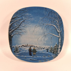 Seinälautanen, Talvitunnelmia, design Anita Rantanen-Siewers