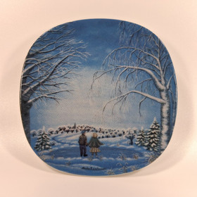 Seinälautanen, Talvitunnelmia, design Anita Rantanen-Siewers