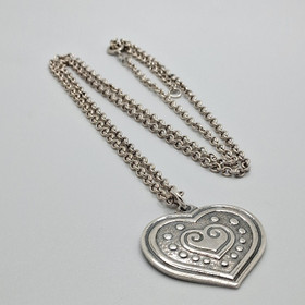 Necklace, Euran sydän, Kalevala Koru, silver