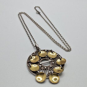 Necklace, Risku, hopeaa