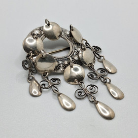 Brooch, Risku, silver