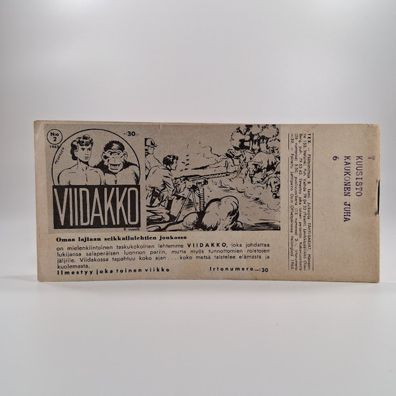 Liuskalehti, Tex Willer, Seikkailu no 2, 1963