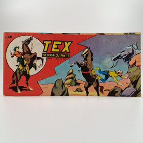 Comic,  Tex Willer, Seikkailu no 1, 1964