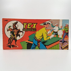 Comic, Tex Willer, Seikkailu no 6, 1964
