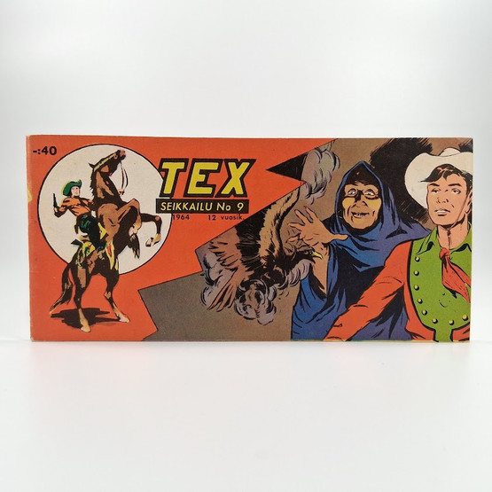 Liuskalehti, Tex Willer, Seikkailu no 9, 1964