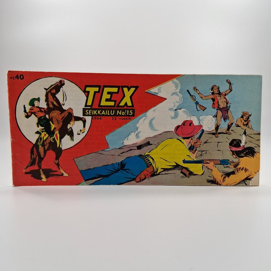 Liuskalehti, Tex Willer, Seikkailu no 15, 1964