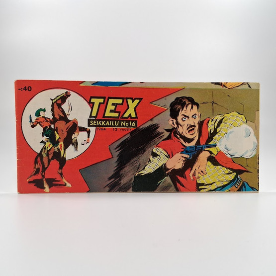 Liuskalehti, Tex Willer, Seikkailu no 16, 1964