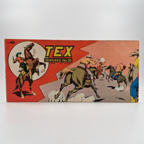 Liuskalehti, Tex Willer, Seikkailu no 20, 1964