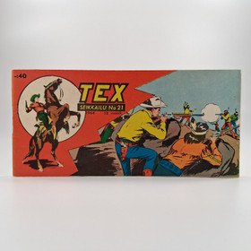 Liuskalehti, Tex Willer, Seikkailu no 21, 1964