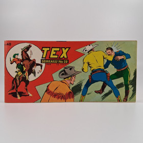 Liuskalehti, Tex Willer, Seikkailu no 23, 1964
