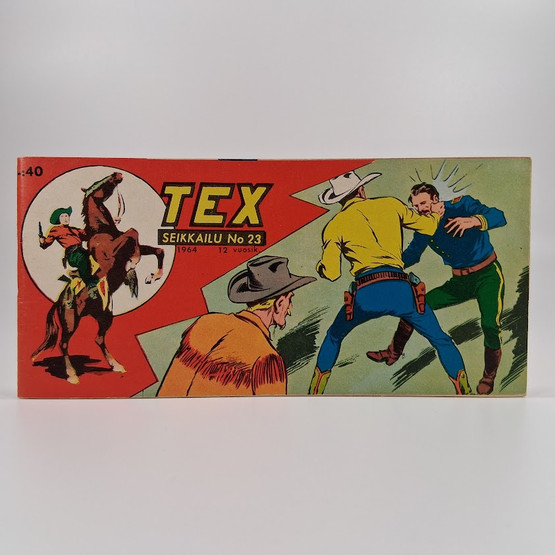 Liuskalehti, Tex Willer, Seikkailu no 23, 1964