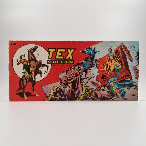 Liuskalehti, Tex Willer, Seikkailu no 24, 1964