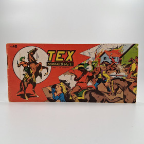Liuskalehti, Tex Willer, Seikkailu no 1, 1965