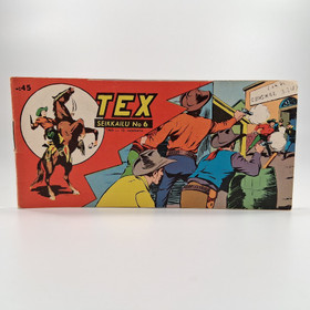 Liuskalehti, Tex Willer, Seikkailu no 6, 1965