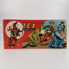 Liuskalehti, Tex Willer, Seikkailu no 8, 1965