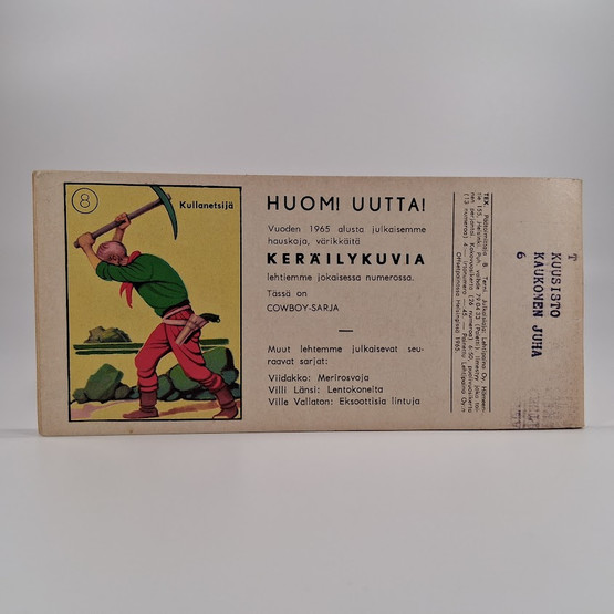 Liuskalehti, Tex Willer, Seikkailu no 8, 1965