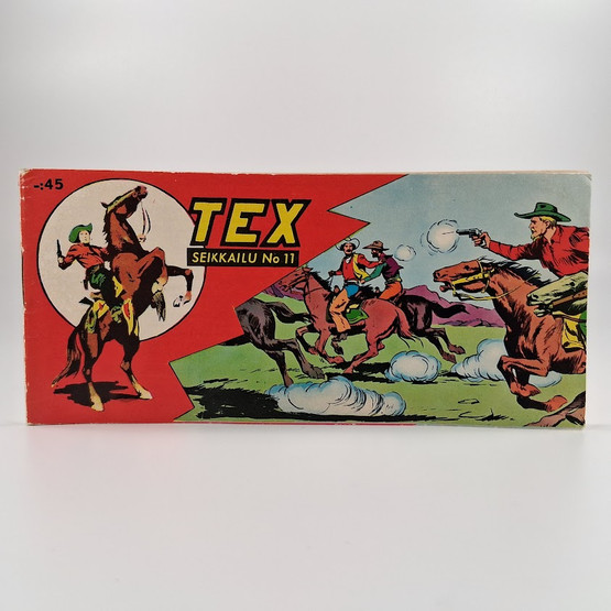 Liuskalehti, Tex Willer, Seikkailu no 11, 1965
