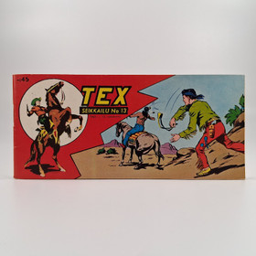 Liuskalehti, Tex Willer, Seikkailu no 13, 1965
