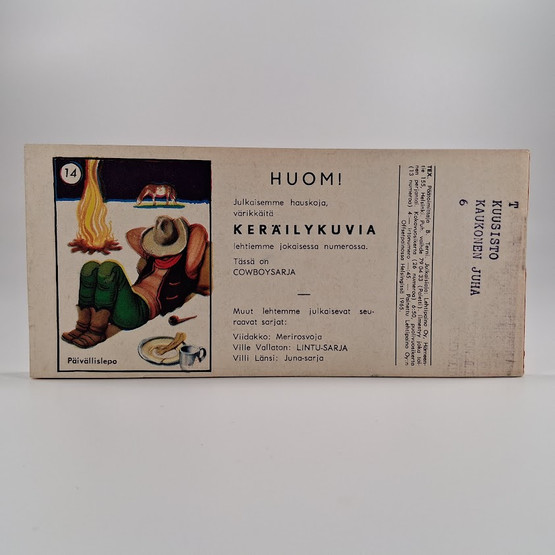 Liuskalehti, Tex Willer, Seikkailu no 14, 1965