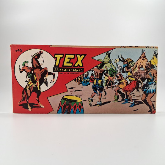 Liuskalehti, Tex Willer, Seikkailu no 15, 1965