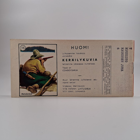 Liuskalehti, Tex Willer, Seikkailu no 15, 1965