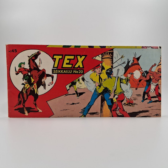 Comic, Tex Willer, Seikkailu no 20, 1965