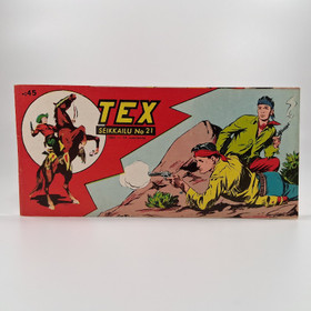 Liuskalehti, Tex Willer, Seikkailu no 21, 1965