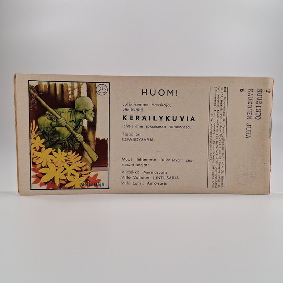 Liuskalehti, Tex Willer, Seikkailu no 25, 1965