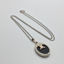 Kaulakoru, design Elis Kauppi, hopeaa