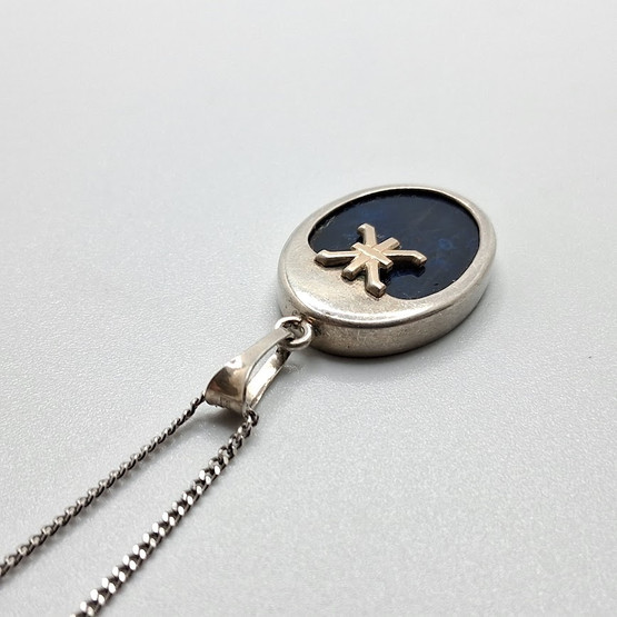 Kaulakoru, design Elis Kauppi, hopeaa