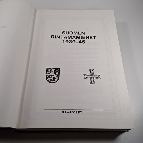 Kirja, Suomen rintamamiehet 1939-1945