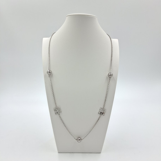 Kaulakoru, hopeaa, design Liisa Vitali