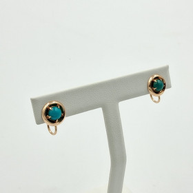 Earrings, Kupittaan kulta, 14k gold