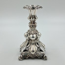 Kynttilänjalka, barokki, hopeaa v. 1969