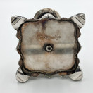 Kynttilänjalka, barokki, hopeaa v. 1969