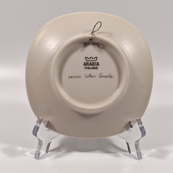 Seinälautanen, Kissankello, Arabia, design Esteri Tomula