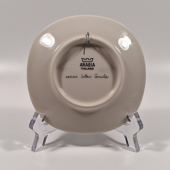 Seinälautanen, Mustikka, Arabia, design Esteri Tomula