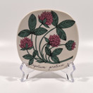 Seinälautanen, Puna-apila, Arabia, design Esteri Tomula