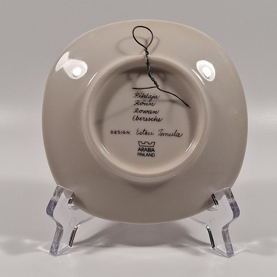 Seinälautanen, Pihlaja, Arabia, design Esteri Tomula