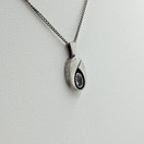 Kaulakoru, design Karl Laine, hopeaa